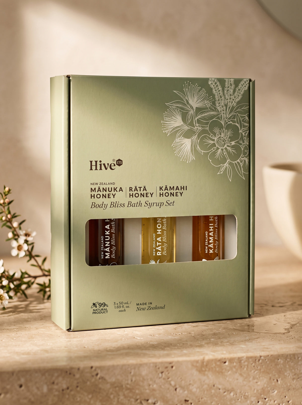 Bath Syrup Gift Set 3-Pack 50ml