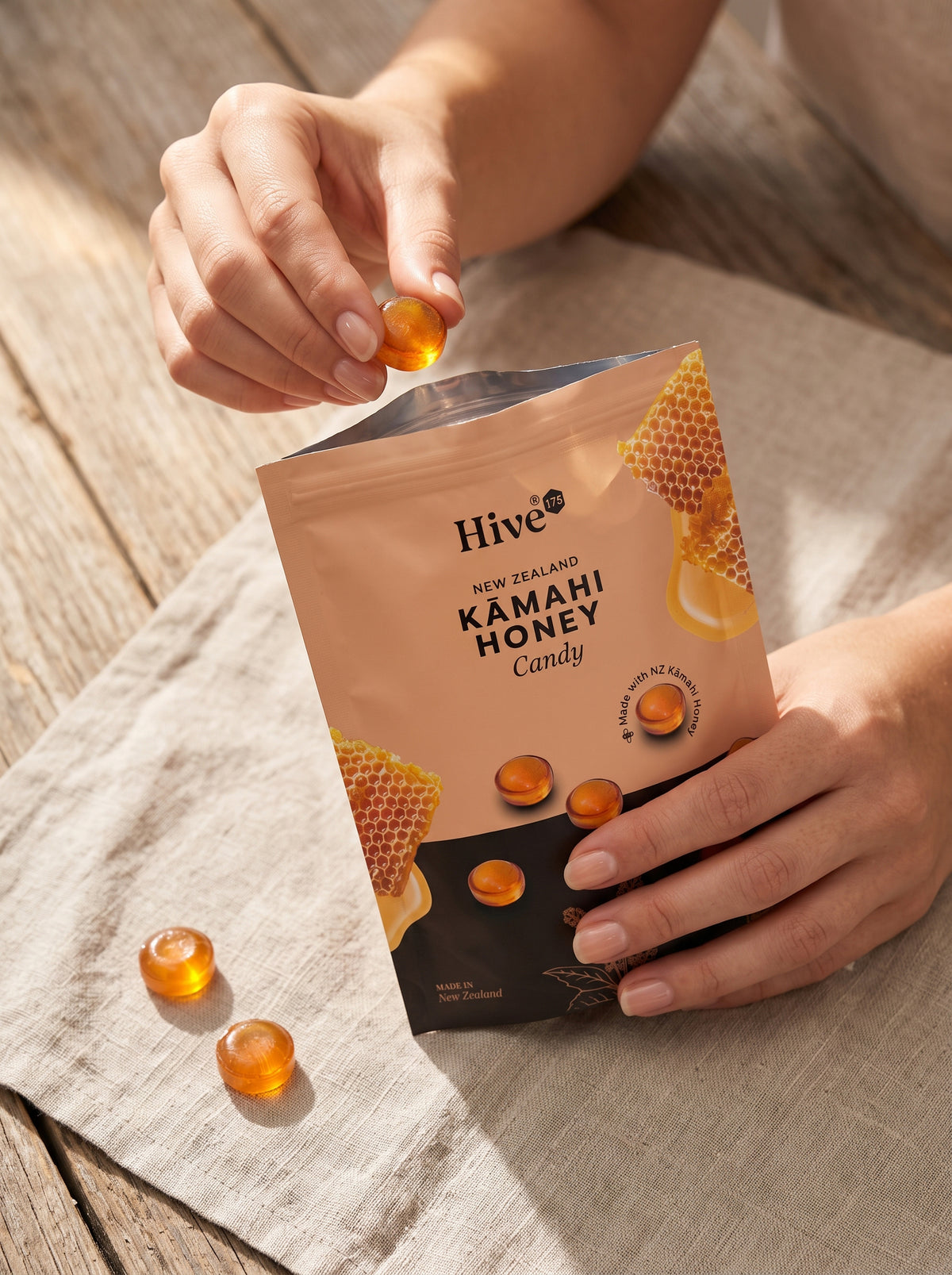 Kāmahi Honey Candy 100g