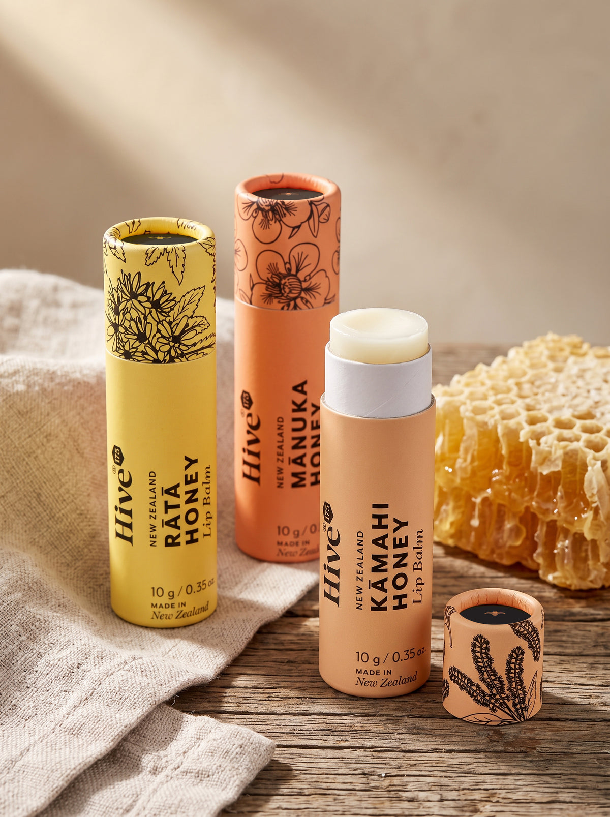 Kāmahi Honey Lip Balm 10g