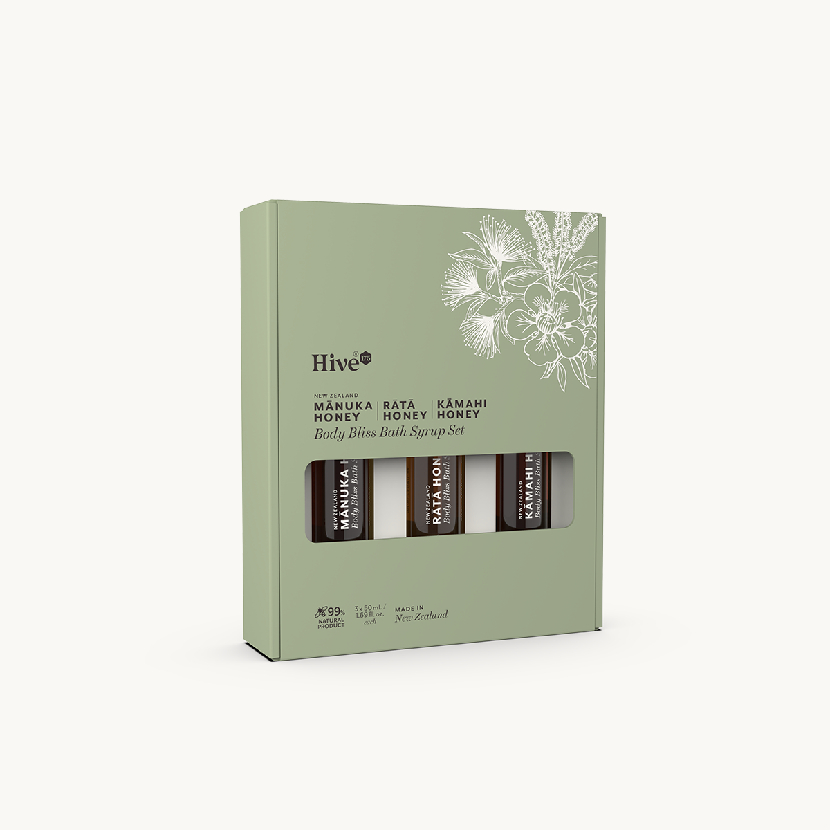 Bath Syrup Gift Set 3-Pack 50ml